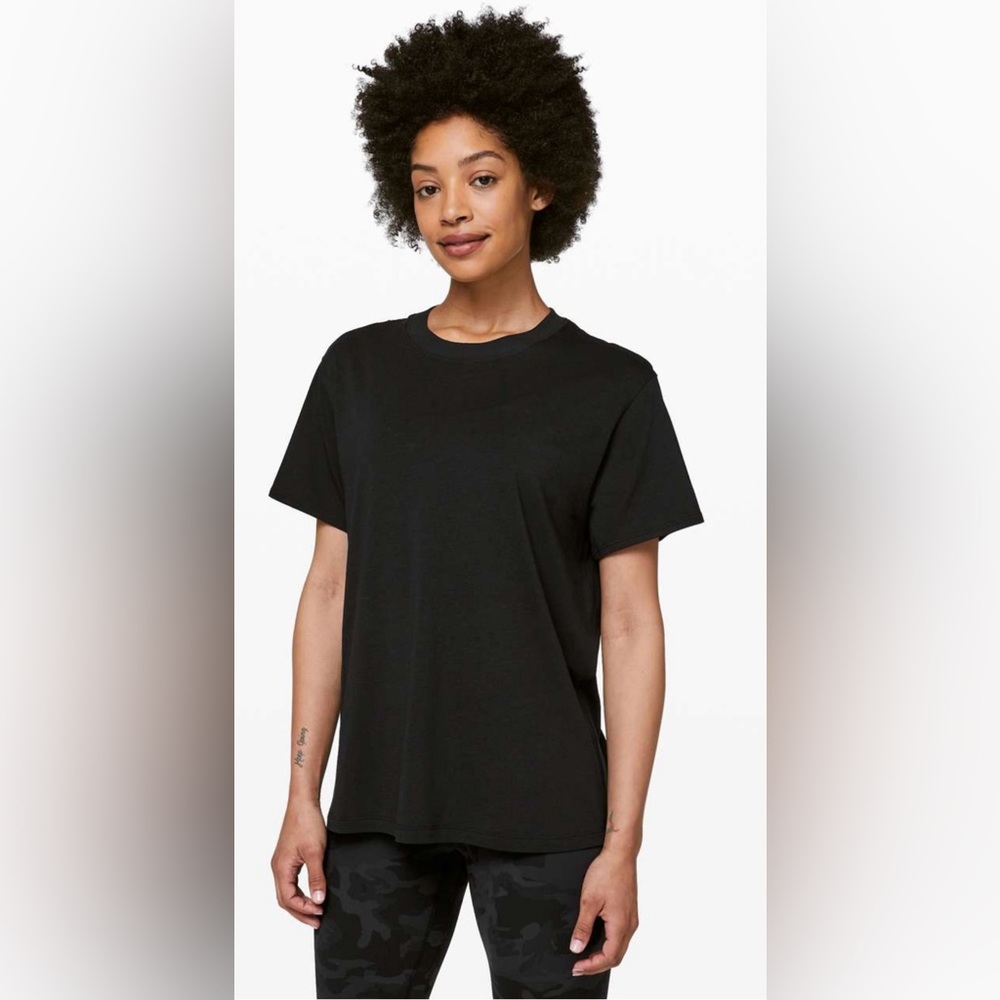 Lululemon ALL YOURS TEE Black 16